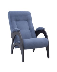 Кресло для отдыха deny синий 61x94x93 см Комфорт