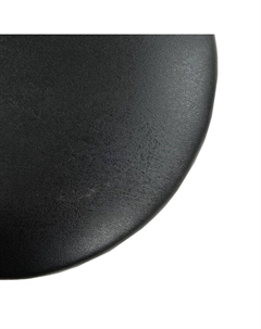 Табурет для кухни ». Ультра» с кольцом, искусственная кожа, цвет чёрный Клик мебель