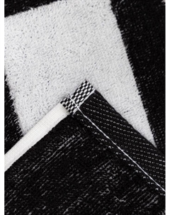 Полотенце махровое «Папа Муж Босс», 70×130 см, 100% хлопок, 420 г/м², чёрно-белое Этель