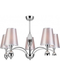 Люстра средней высоты Prose 687/5P E14*40W Chrome Escada