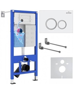 Инсталляция для унитаза StounFix Dual Fresh 805364 Roxen