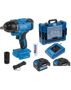 Гайковерт SC 1807 1329723 (с 2-мя АКБ, кейс) Bull