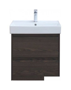 Тумба с умывальником Nova Lite 60 305234 (дуб черный) Aquanet