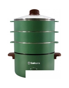 Пароварка SA-7218GR Сакура