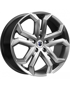 Литые диски Пандора (KC466) 19x8.5" 5x127мм DIA 71.6мм ET 40мм дарк платинум K&k