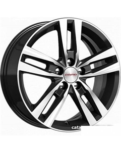 Rassvet 16x6.5" 5x105мм DIA 56.6мм ET 38мм Алмаз черный K&k