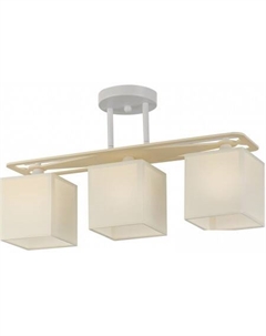 Люстра средней высоты 1117/3PL (хром/белый) Escada