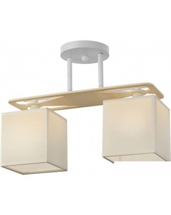 Люстра средней высоты 1117/2PL (хром/белый) Escada