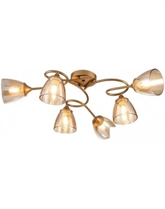 Люстра средней высоты 1112/6P (золото) Escada