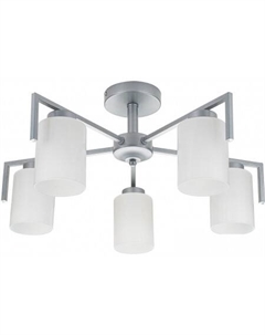 Люстра средней высоты Style 1142/5P (Silver) Escada