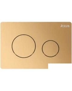 Панель смыва 097IG Slim (золото) Axus