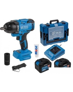 Гайковерт SC 1807 1329724 (с 2-мя АКБ, кейс) Bull