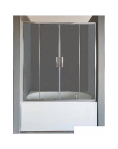 Стеклянная шторка для ванны SSW02417 Pelican