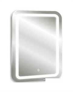 Зеркало Марта 55x80 2711.942 (сенсорный выключатель, теплый/холодный свет) Doratiz
