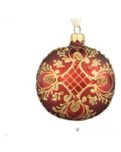 Шар Д-300 200-059-1 (8см, вишневый) Orbital