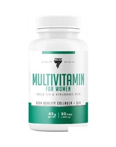 Витамины, минералы Multivitamin for women (90 капсул) Trec nutrition