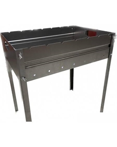 Разборный мангал 520х370х600мм МСБ-520РЖБ Нпо кедр