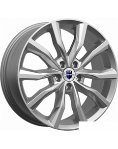 Литые диски Портер 18x7.5" 5x108мм DIA 67.1мм ET 45мм Дарк платинум K&k