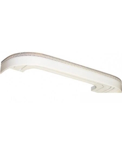 Карниз для штор Греция 48067432 (2.8 м, трехрядный, белый глянец) Legrand