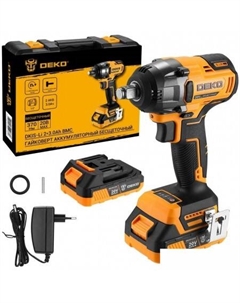 Гайковерт DKIS-Li Set 083-1083 (с 2-мя АКБ, кейс) Deko