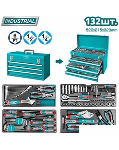 Универсальный набор инструментов THPTCS71321 (132 предмета) Total