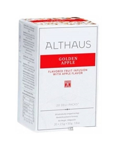 Фруктовый чай Deli Packs Golden Apple Золотое яблоко 20 шт Althaus