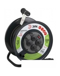 Удлинитель RMx-4es-3x2.5-20m-IP44(KG) Б0043057 Эра