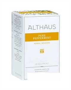 Травяной чай Deli Packs Pure Peppermint Чистая Мята 20 шт Althaus