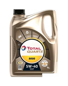 Моторное масло Quartz 9000 5W-40 SN/CF 4л Total