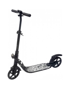 Двухколесный подростковый самокат Comfort IN053 (черный) Indigo