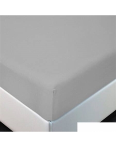 Постельное белье На резинке Серая 251 (90x200x20) Артпостель