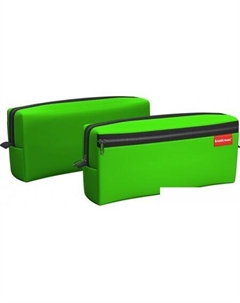 Пенал Neon Violet с двумя отделениями 49003 (салатовый) Erich krause