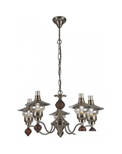 Люстра средней высоты Trattoria Bronze A5664LM-5AB Arte lamp