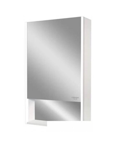 Шкаф с зеркалом Filit Led 50x80 (левый, белый) Континент