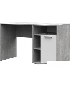 Стол Денвер СТ 01 (белый/ателье светлое) Стендмебель