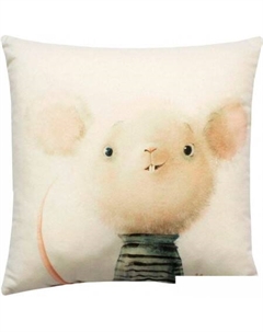 Декоративная подушка Fluffy. Мышонок 61-595 (белый/мятный) Matex