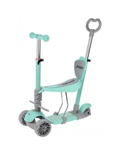 Трехколесный самокат Pony 3 в 1 641447 (мятный) Moby kids