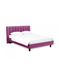 Кровать queen ii sofia l 1600 фиолетовый 217x122x180 см Ogogo