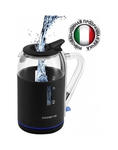 Электрический чайник PWK 1563CGL Water Way Pro (черный) Polaris