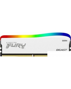 Оперативная память FURY Beast RGB SE 8ГБ DDR4 3600 МГц KF436C17BWA/8 Kingston