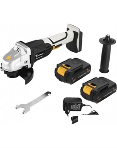 Угловая шлифмашина DKAG20-125 (с 2-мя АКБ) Deko