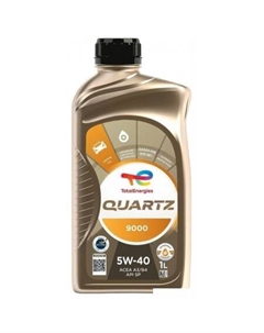 Моторное масло Quartz 9000 5W-40 SP 1л Total