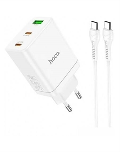 Сетевое зарядное N33 Type-C (белый) Hoco