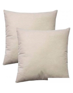 Декоративная подушка Velours 49-944 (2шт, молочный) Matex