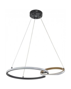 Подвесная люстра Relation 10230/2LED (Black/Gold) Escada