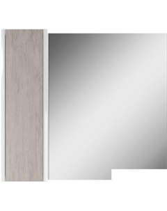 Шкаф с зеркалом Uno 80 (дуб серый) Домино