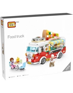 Конструктор Mini 1739 Фудтрак Пицца Loz