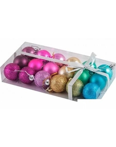 Елочная игрушка Палитра R001332 (18 шт) Волшебная страна