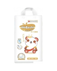 Трусики-подгузники Royal Soft 3 M 6-10 кг (68 шт) Watashi