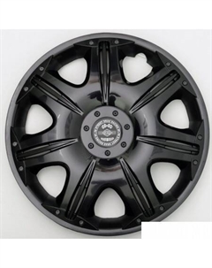 Набор колпаков на диски Опус черный глянец 14" (4 шт) Star